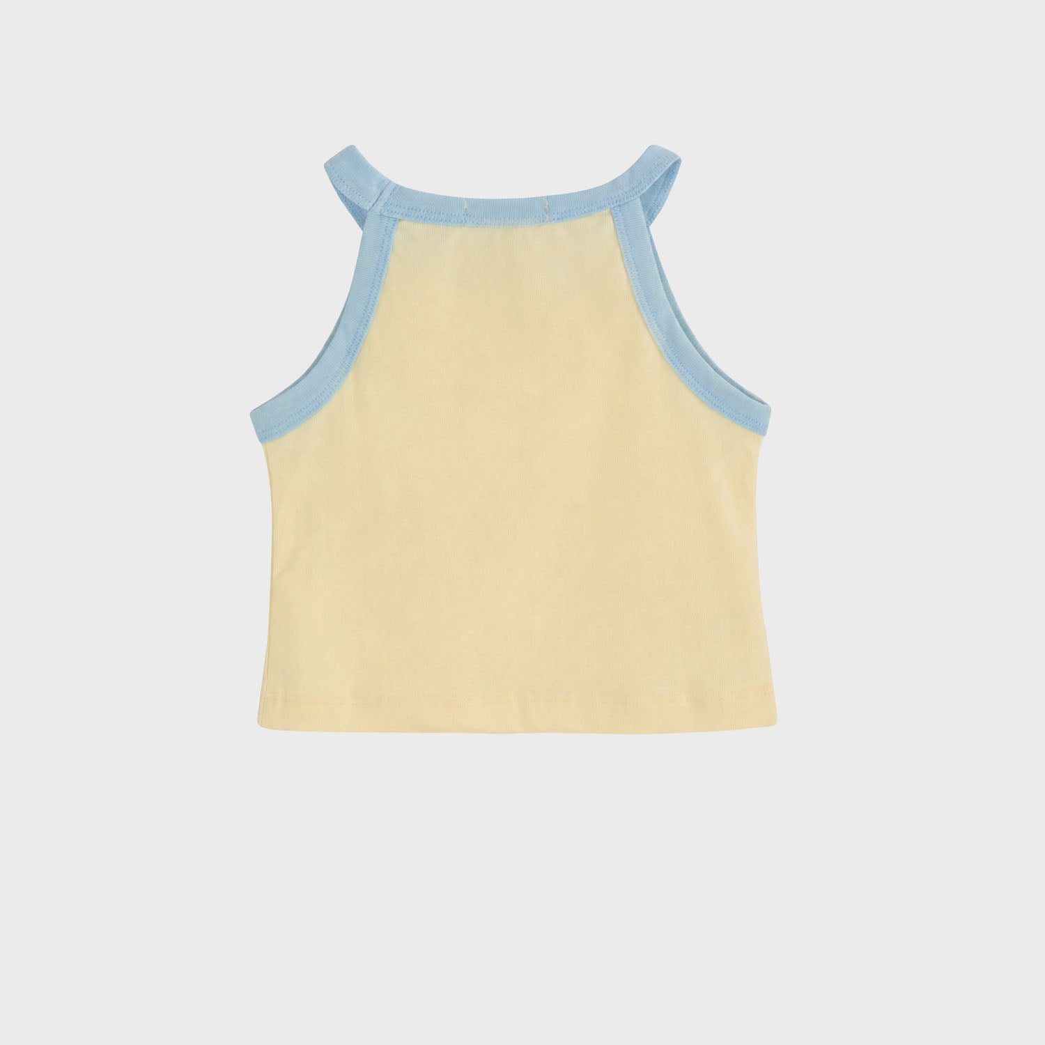 Coast Tank - Girls Beige/ Blue
